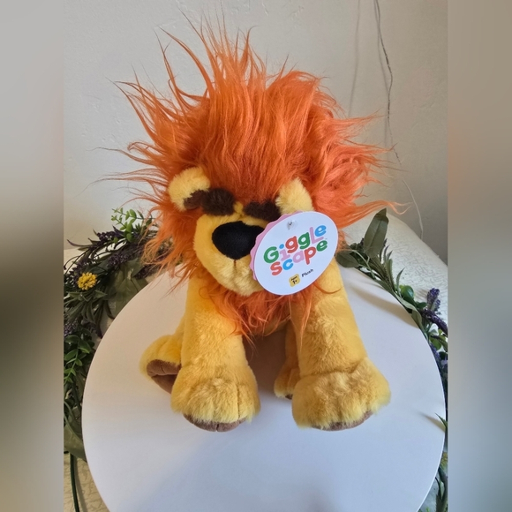 Giggle Scape Lion Stuffed Animal [ Read Details ]